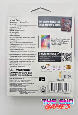 Gundam TCG Card Game Flash of Radiance Starter Deck (ST08) New/Sealed HOT SALE! - Image 2