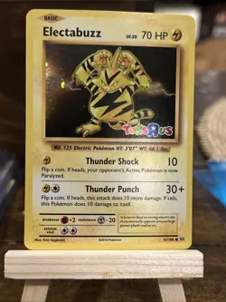Electabuzz - (Toys R Us Promo) 041/108 Miscellaneous Cards & Products Holo - Image 1