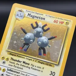 MAGNETON - 9/102 - Base Set - Holo - Pokemon Card - Image 4