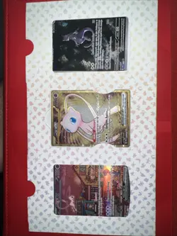 151 UPC Promo Set Mew SVP053 Mew ex 205/165 Mewtwo SVP052 Pokemon Card Game - Image 1