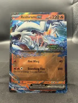 Reshiram ex (Journey Together Stamped) 030/159 Miscellaneous Cards & Products... - Image 1