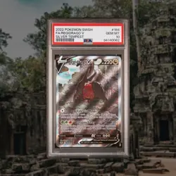 Regidrago V PSA 10 English Pokemon Card 184/195 Silver Tempest 2022 Alt Art - Image 1