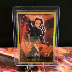DON!! Card (Nico Robin) (Gold) - One Piece Heroines Edition (EB-03) - Image 1