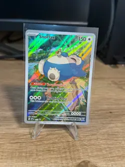 Snorlax 051 Sv: Scarlet & Violet Promo Cards Illustration Rare Promo Near Mint - Image 1