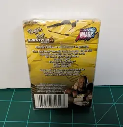 WWE Raw Deal Survivor Series 3 Rumble Pack #12 Sealed Box with 30 FOIL CARDS - Image 2