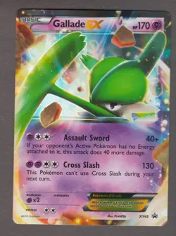 Gallade EX XY45 Black Star Promo - Pokemon Card XY 2015 LP - Image 1