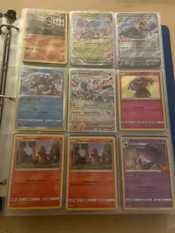 Pokemon Card Binder Lot 450 Total LP - Image 2