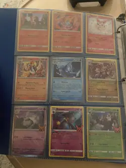 Pokemon Card Binder Lot 450 Total LP - Image 3