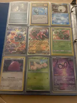 Pokemon Card Binder Lot 450 Total LP - Image 4