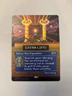 (1x) Solve the Equation - Secret Lair Drop - Rainbow Foil - NM - MTG - SLD - Image 1