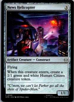 Marvel's Spider-Man #169 News Helicopter - Image 1