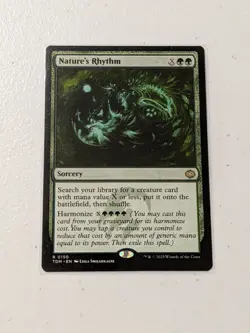 MTG Nature's Rhythm - Tarkir: Dragonstorm NM - Image 1