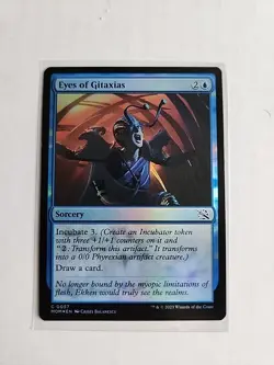 Eyes of Gitaxias (Foil) - March of the Machine - MTG Magic - Common - Sorcery - Image 1