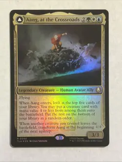 Aang, at the Crossroads Avatar: The Last Airbender Foil - Image 1