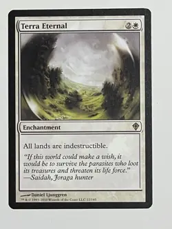 1x -Terra Eternal - Worldwake - Regular - MTG Magic - Image 1
