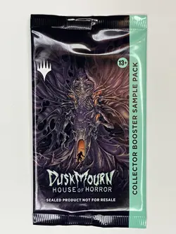 DuskMourn House of Horror Collector Booster Sample Pack SEALED MTG - Image 1