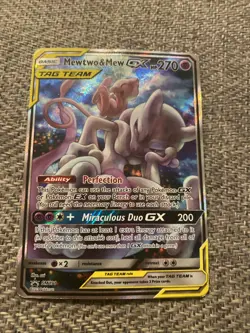 Pokemon TCG Mewtwo & Mew GX SM191 Low Price - Image 1