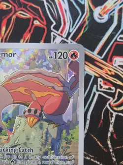 Pokemon TCG Heatmor 104/086 White Flare - Full Art Illustration Rare NM/M - Image 4