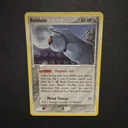 Pokemon Beldum Hidden Legends 29/101 Reverse Holo 50 HP Uncommon - Image 1