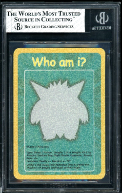 Pokemon 2004 Gengar Funskool Who Am IU BGS 6.5 *VERY RARE!* - Image 2