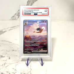 2023 POKEMON MEW EN-151 SPECIAL ILLUSTRATION RARE #199 CHARIZARD EX PSA 9 - Image 1