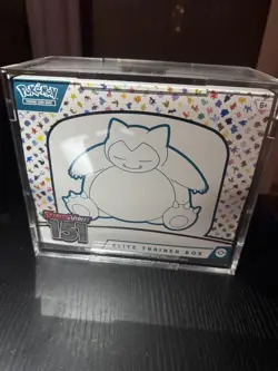 Pokemon 151 Elite Trainer Box ETB Factory Sealed with Acrylic Case - Image 1