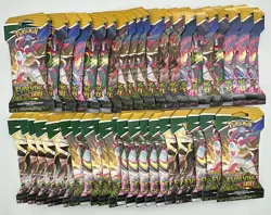 #1 Lot of (40) Pokemon TCG Evolving Skies Sleeved Booster Pack - Image 1