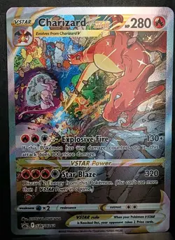 Pokemon TCG Charizard VStar SWSH262 Black Star Promo English NM - Image 1