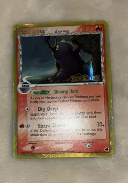 Heracross Delta Species 3/101 EX Dragon Frontiers Holo 2006 MP - Image 1