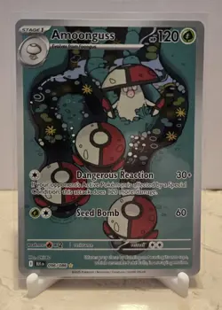Pokemon TCG - Amoonguss - 096/086 - Illustration Rare - SV: Black Bolt English - Image 1