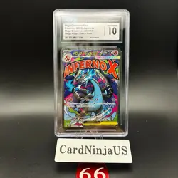 CGC GEM MINT 10 Mega Charizard X ex MA 223/193 MEGA Dream ex M2a Pokemon Card 66 - Image 1