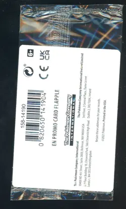 2020 Pokemon GameStop Exclusive Promo #022/192 Flapple Holo Sealed - Image 2