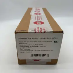 Pokemon TCG SWSH Fusion Strike Booster Box SEALED CASE (6 Booster Boxes) - Image 1
