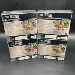 Lot of (4) Pokemon TCG SWSH Evolving Skies Elite Trainer Boxes SEALED - Image 3