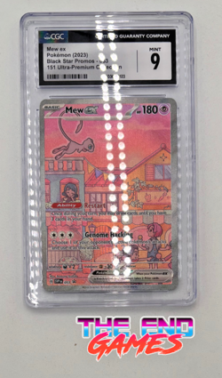 2023 Pokemon SV Black Star Promo 151 Ultra Premium Collection Mew Ex #053 CGC 9 - Image 1