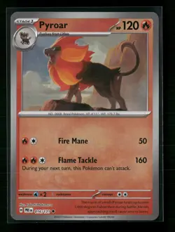 Pokemon TCG - Pyroar (Master Ball Pattern) 016/131 - Prismatic Evolutions - Image 1