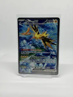 Pokemon Zapdos ex 202/165 EX Special Illustration Rare Scarlet & Violet 151 Holo - Image 1