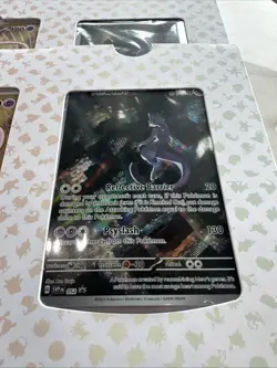 Pokemon 151 UPC Promo Set Mew SVP053 Mew EX 205/165 Mewtwo SVP052 | Set of 2 - Image 4