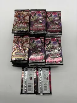 Lot (96) Yu-Gi-Oh! Phantom Nightmare 1st Edition Booster Packs - Image 2