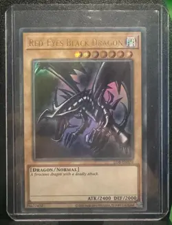 Red Eyes Black Dragon LOB-EN070 Yu-Gi-Oh! Legend Of Blue Eyes 25th Anniversary - Image 3