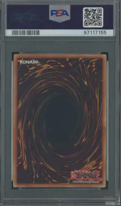 2002 Yu-Gi-Oh! LOB #E047 Polymerization 1st Ed Europe PSA 9 - Image 2