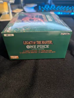 ONE PIECE LEGACY OF THE MASTER BOOSTER BOX OP12 24 Packs English Sealed - Image 2