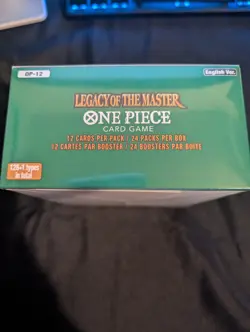 ONE PIECE LEGACY OF THE MASTER BOOSTER BOX OP12 24 Packs English Sealed - Image 3