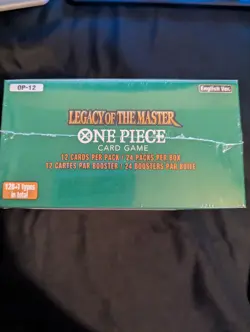 ONE PIECE LEGACY OF THE MASTER BOOSTER BOX OP12 24 Packs English Sealed - Image 5