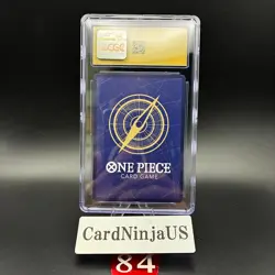 CGC PRISTINE 10 MONKEY D. LUFFY #P-075 SAIKYO JUMP PROMO 2024 ONE PIECE JPN 84 - Image 2