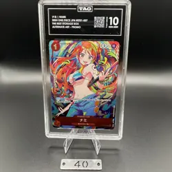 TAG GEM MINT 10 (974) Nami C ST01-007 PROMO THE BEST Storage Box Set One Piec 40 - Image 1