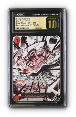 ONE PIECE Divine Departure (Parallel) OP10-019 Royal Blood Foil CGC 10 PRISTINE - Image 1