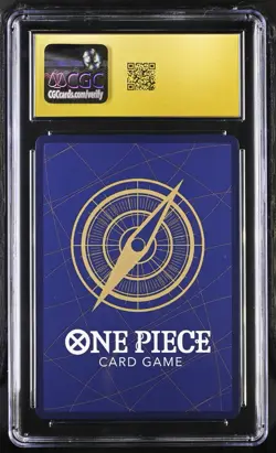 CGC 10 Pristine - Monkey D. Luffy OP07-109 Illustration Box 3 Promo One Piece A - Image 3