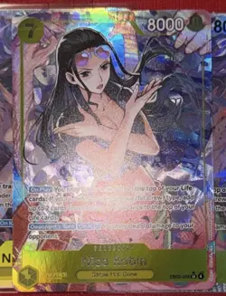 Bandai Nico Robin Character SR EB03-055 8000 Power One Piece - Image 3