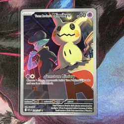 Pokemon Team Rocket's Mimikyu Scarlet & Violet Promo Holo 70 HP 075 Card - Image 1